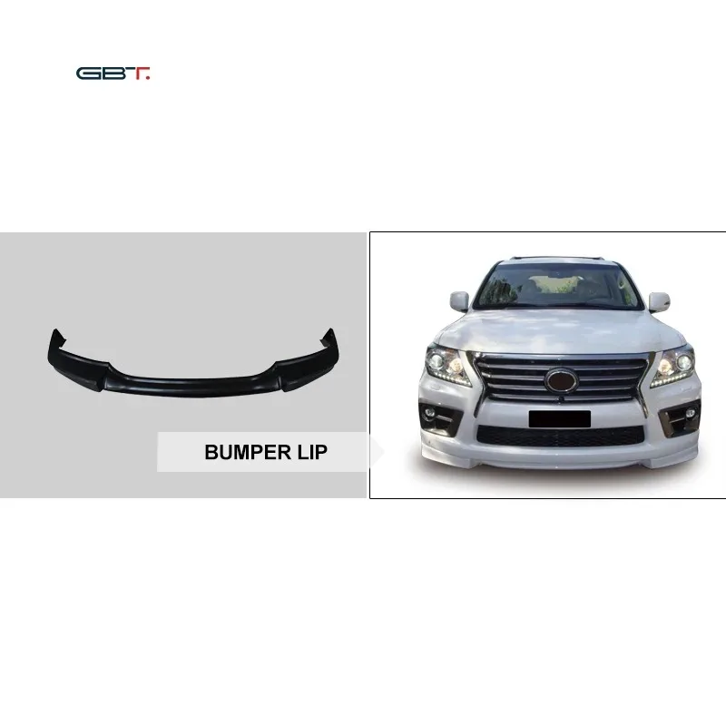 ZAIQU Factory Conversion Kit LX570 Exterior Tuning Parts Bumper Lip Upgrade for 2008-2015 Lexus Lx570 Facelift Accessories