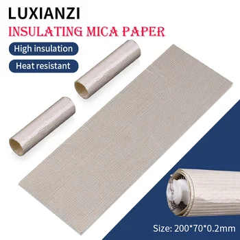 LUXIANZI – papier Mica résistant aux hautes températures, matériau isolant, pistolet à Air chaud, Stations de soudure, noyau chauffant, accessoires de réparation