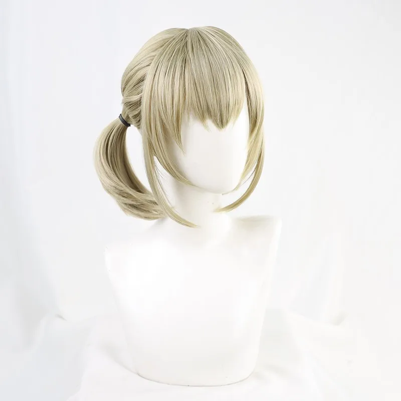 Virtual YouTube Vtuber Azusawa Kohane  Cosplay Wig Halloween Carnival Party Props Synthetic Hair Heat Resistant Fiber + Wig Cap
