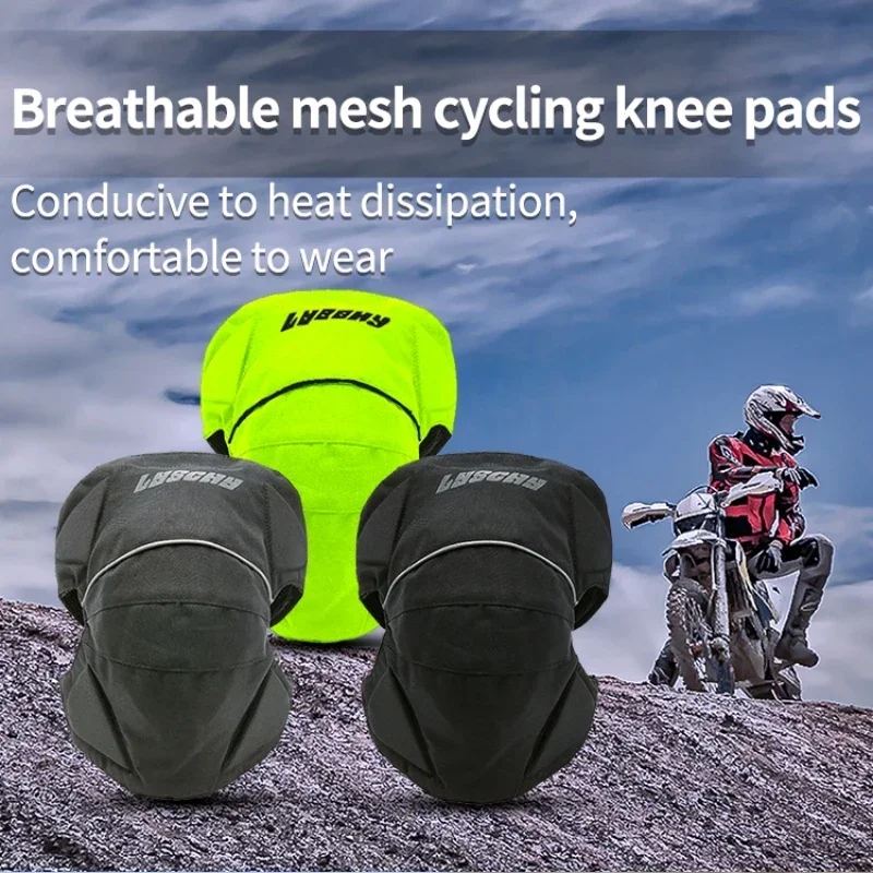 

Men Women Outdoor Sports Knee Pads Cycling CE Knee Protector MTB Bike Moto Riding Protective Accessories Motorcycle Knee Brace