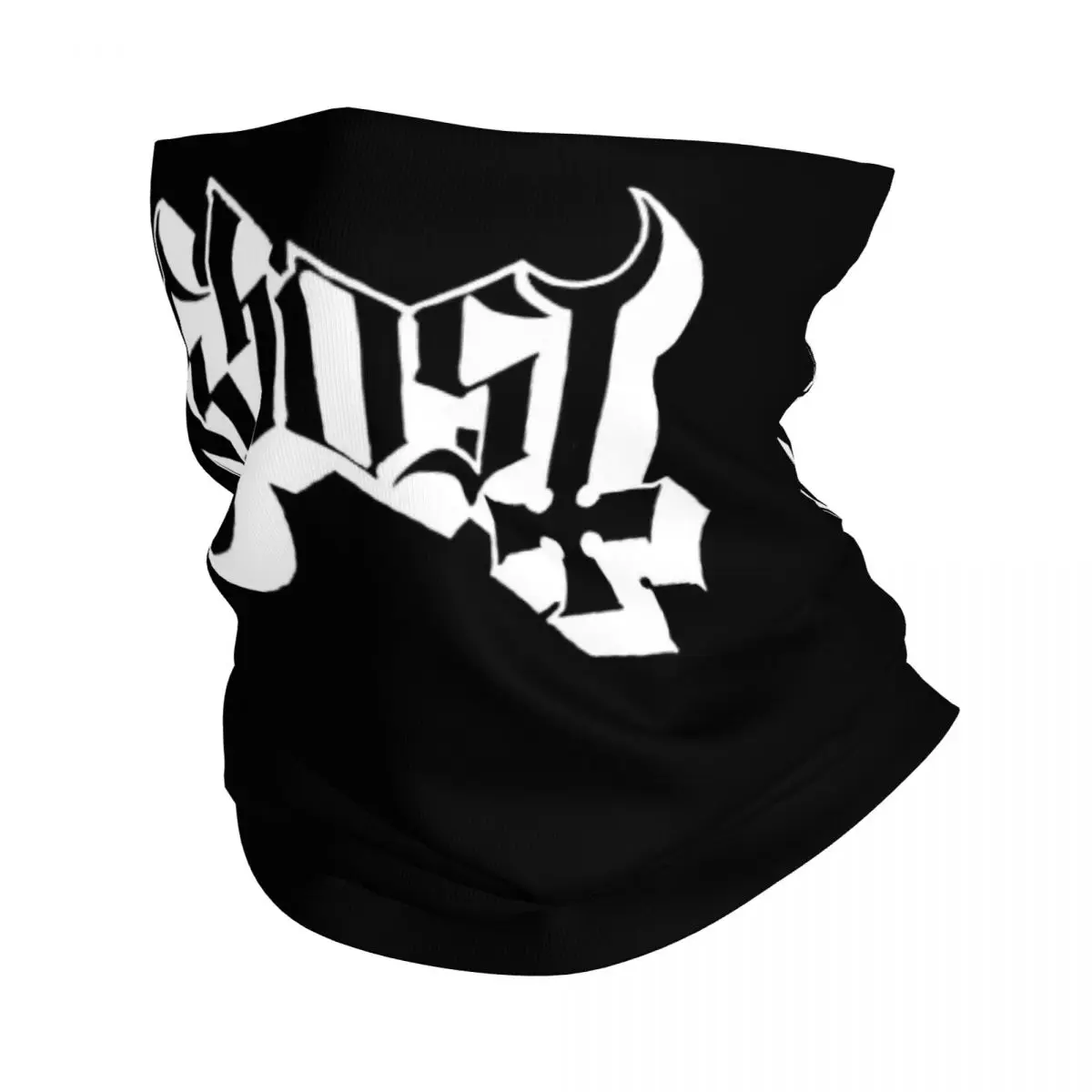 Rock Band Ghost BC Bandana Neck Cover Printed Wrap Scarf Multi-use Headwear Cycling For Men Women Adult Windproof