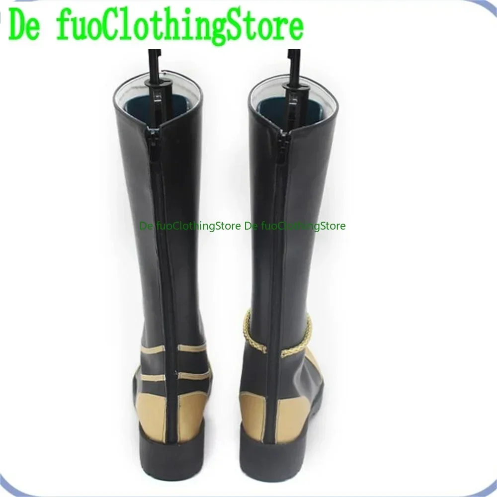 DefuoClothing شياو جينشين تأثير تأثيري أحذية الأحذية لعبة أنيمي حفلة الهالوين عيد الميلاد متجر الأحذية #4