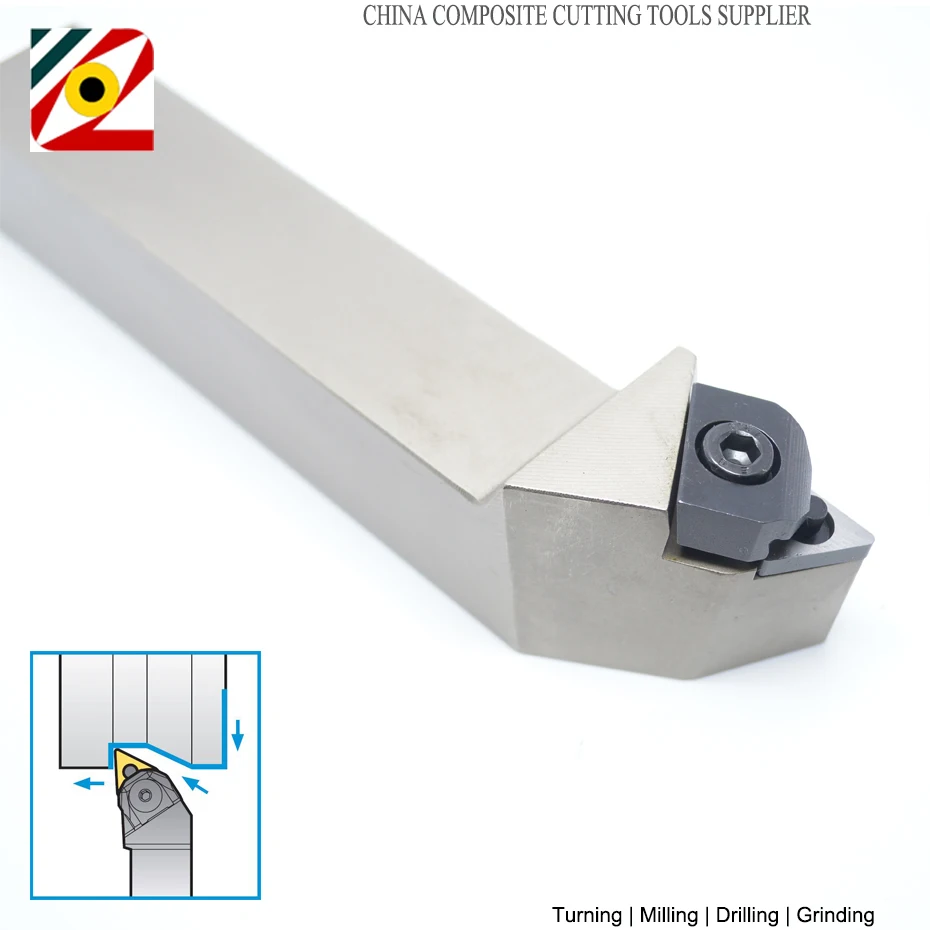 EDGEV WTJNR1616H16 WTJNR2020K16 WTJNR2525M16 WTJNL2525M16 WTJNR3232P16 CNC Lathe External Turning Tool Holder TNMG160408 Insert