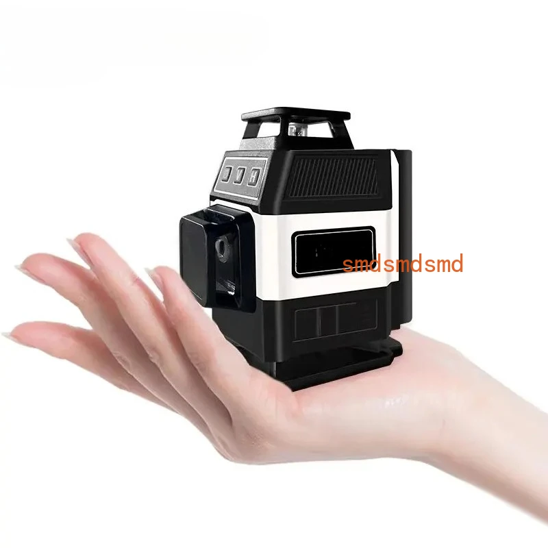 

Mini 16 Lines Laser Level 4D Self-Leveling 360 Horizontal and Vertical Cross Green Line Laser Level with Remote Control