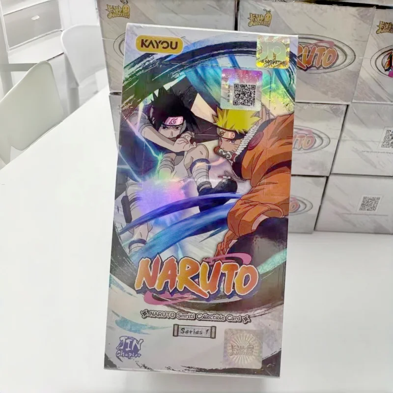 KAYOU Genuine NARUTO Smriti English Version ACG Collectible Cards Anime Collection Toy Game Cards Birthday Gift For Anime Fans