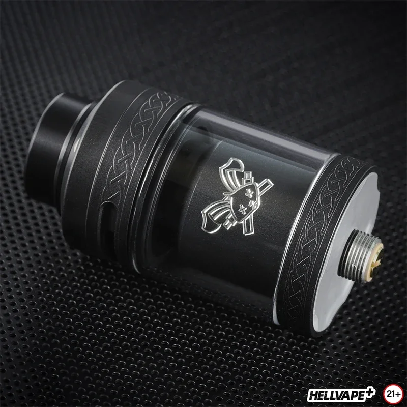 Original Hellvape Dead Rabbit V2 RTA Tank 5ml Push-style Refilling Atomizer Rabbit Ear Deck 25mm DIY Atomizer For 510 Box Mod