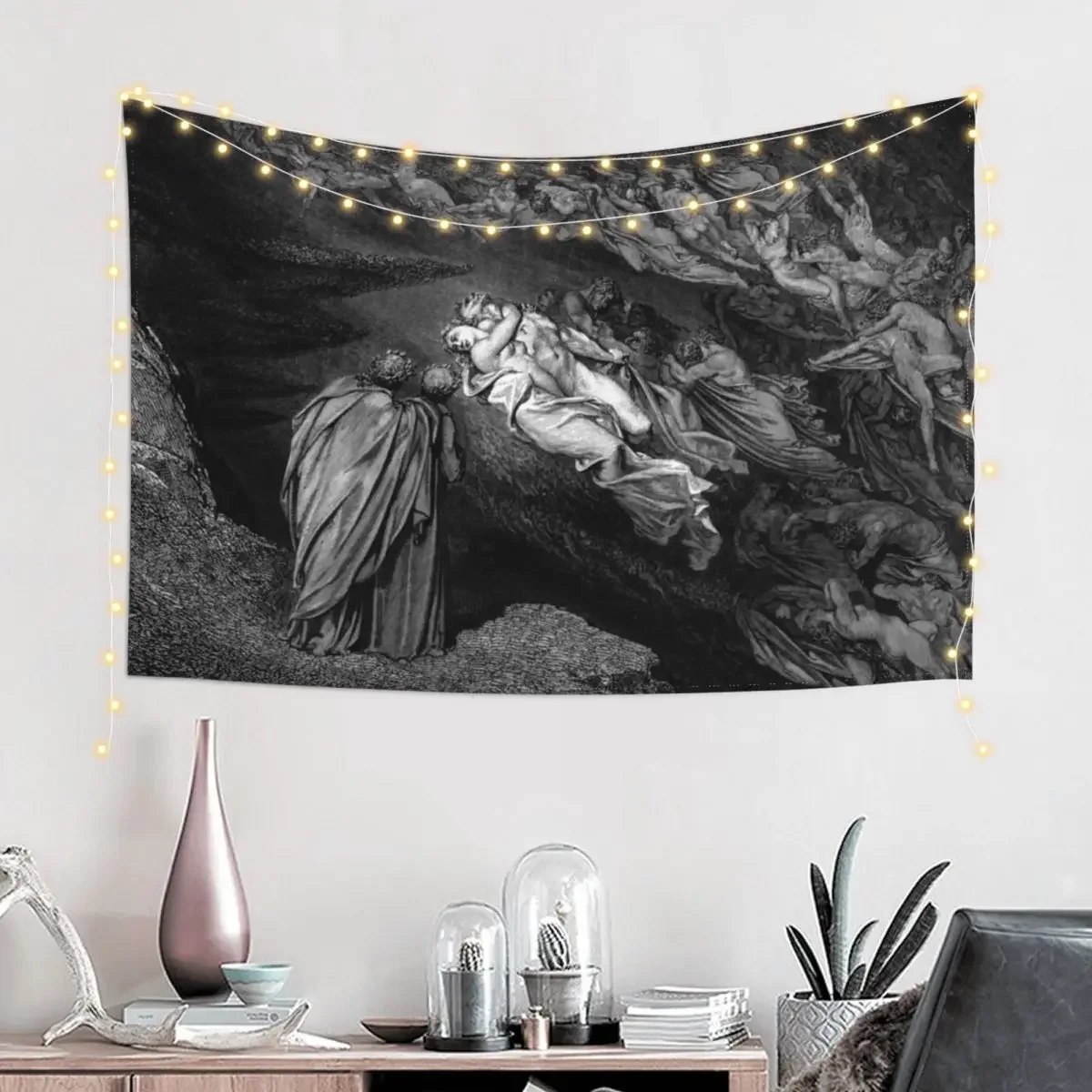 High Res Gustave Doré Forbidden Love 1860 Tapestry Bedroom Decor Cute Room Decor Kawaii Room Decor Bedrooms Decorations Tapestry