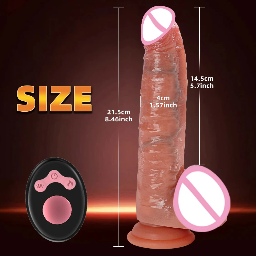 ضخمة واقعية دسار هزاز النساء تلسكوبي التدفئة القضيب G-بقعة المهبل الشرج فيبرو Gode الاستمناء الجنس لعب الكبار متجر 18 + #6