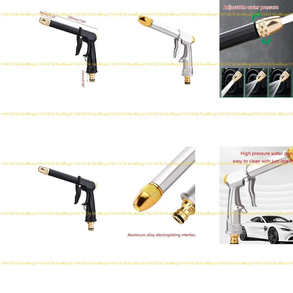 

P9FB High Pressure Watering Guns Garden Irrigation Watering Nozzle Plant Lawn