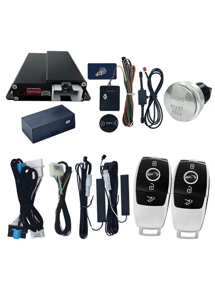 CANBUS Plug and Play Car Remote Starter Push Start System Keyless Entry Car Alarm for Mercedes Benz G63 W464