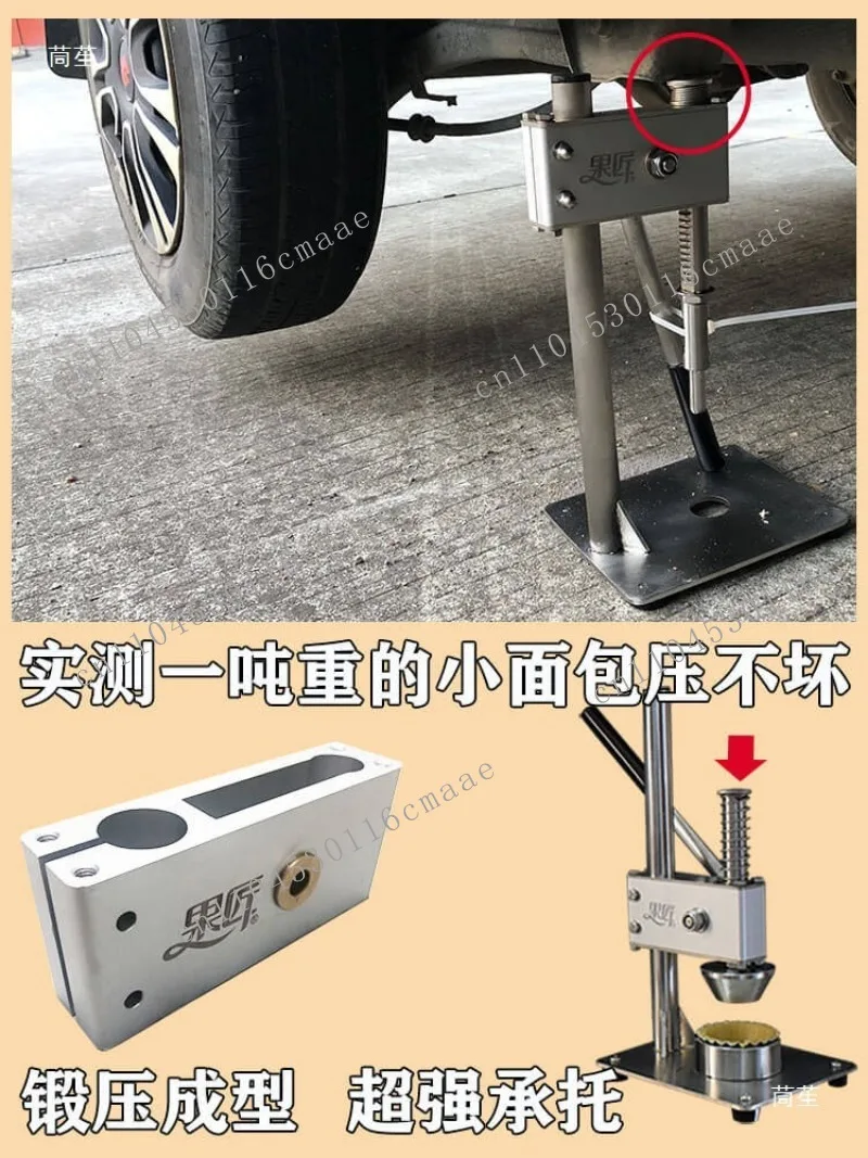 Stainless steel egg tart plate tart pressing machine manual cookies fruit tray tart baking tool commercial household fruit maker