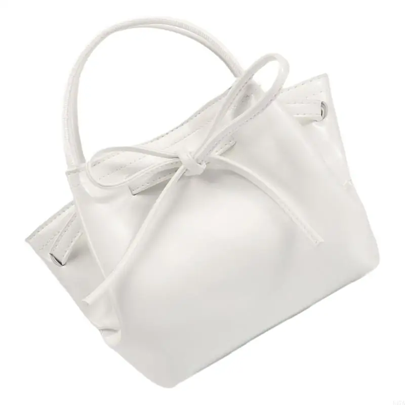

Sweet Bows Crossbody Bag for Women PU Leather Shoulder Bag Korean Styles Bag Bucket Bag Trendy Handbag 547A