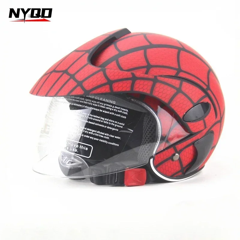 Capacete de motocicleta Para niños de 48-52cm, casco de montar Para deportes al aire libre, cuatro estaciones, Cascos Para Motos Para niños de 3 a 7