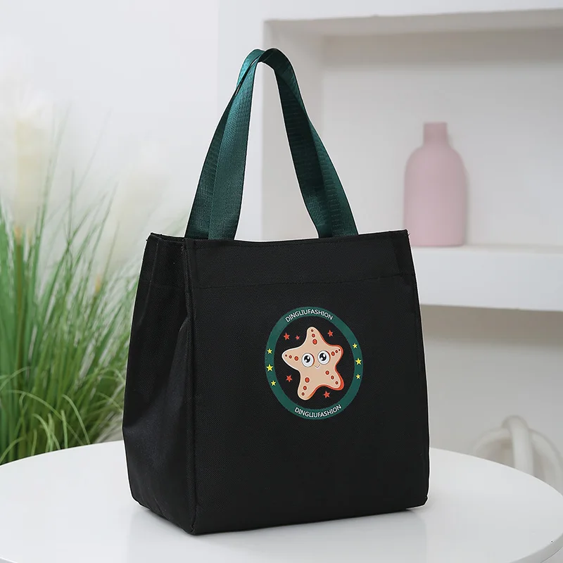 حقيبة حمل جديدة من قماش أكسفورد، حقيبة غداء محمولة وخفيفة الوزن، حقيبة تخزين الطعام، مناسبة للعمل والنزهات والاستخدام اليومي #1