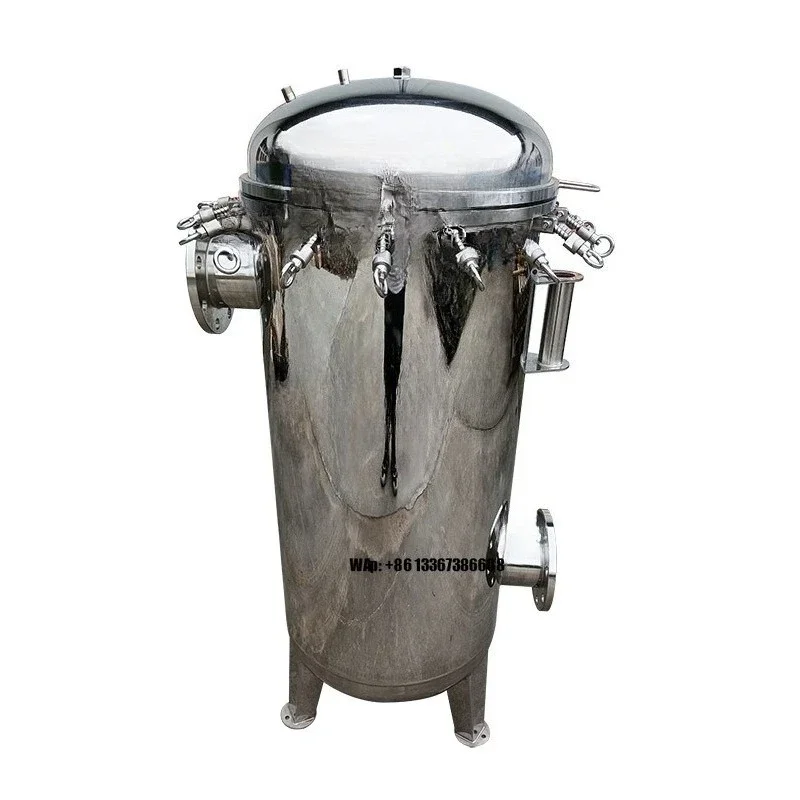 Factory Hot Sale Industrial Filtration Stainless Steel 304 Bag Filter Housing