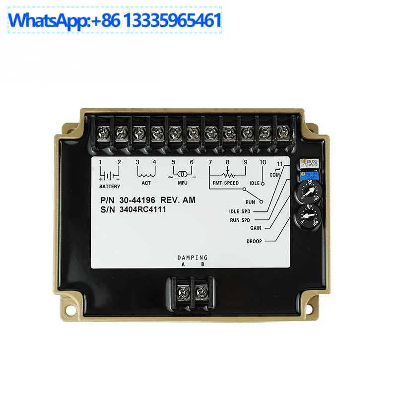 

EFC3044196 Diesel generator set speed controller speed board, ESC board