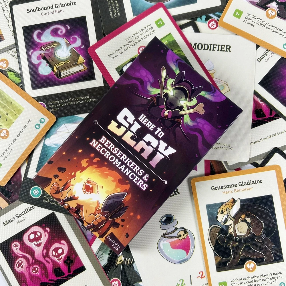 1 oder 2 Stück Neuestes Here t – Board Game Here To Slay Bewertung und Preis
