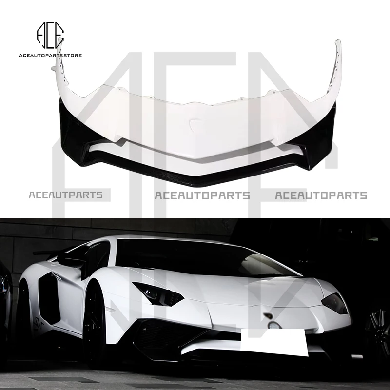 

Forged Carbon Front Bumper Car Body Kit For Lamborghini Aventador LP700 LP720 LP750