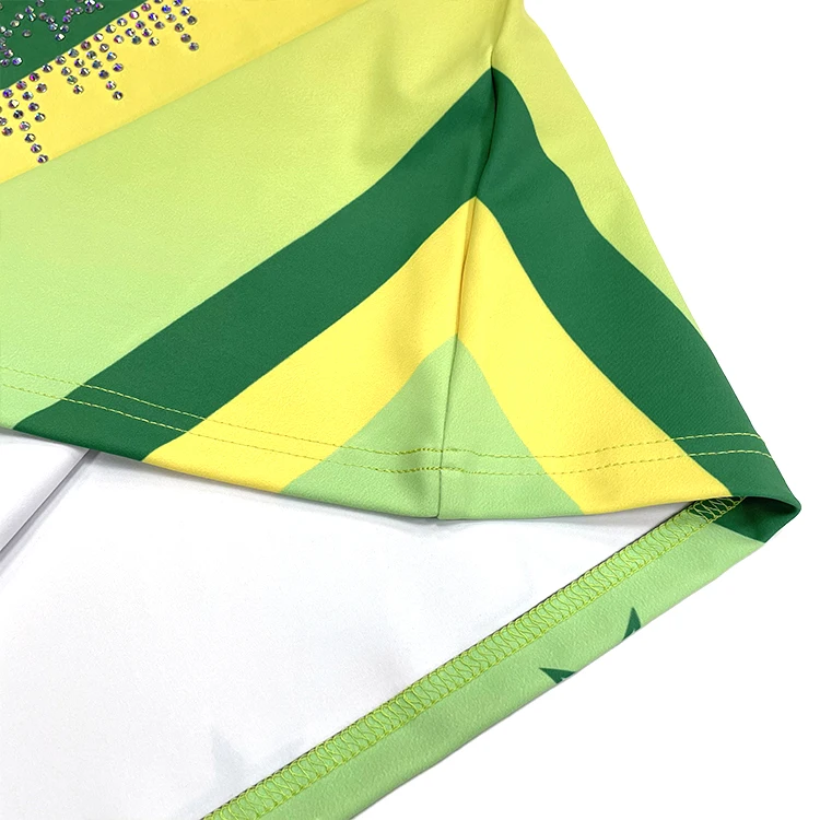 Uniformes de porristas personalizados, práctica de actuación, vestido de baile de animadora, trajes de animadora