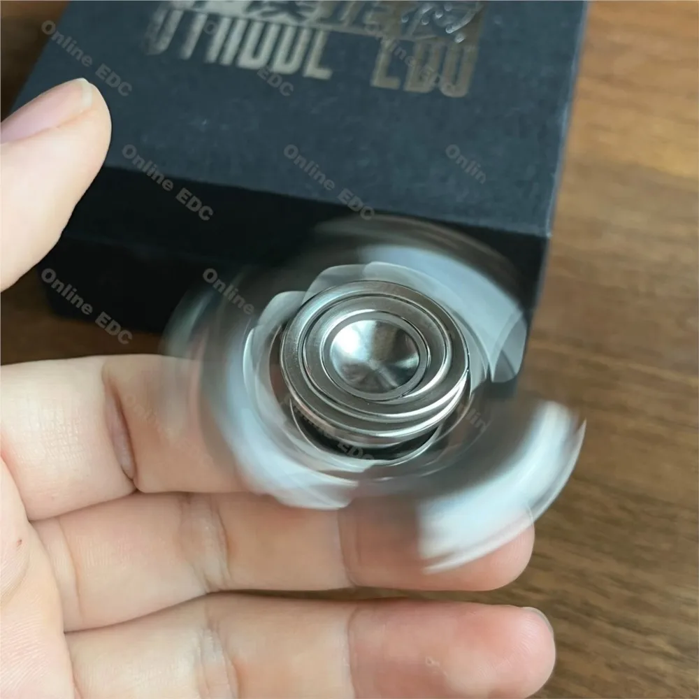 Giocattoli EDC usati STABLE EDC in acciaio inossidabile Fidget Spinner Giocattolo antistress Giocattoli Fidget per adulti