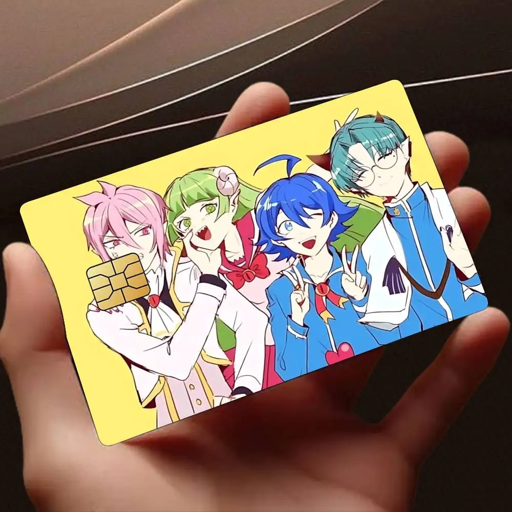 Suzuki Iruma Anime I-Iruma-kun Card Stickers for Bank Access Protective Waterproof Film Cover Sticker Gift