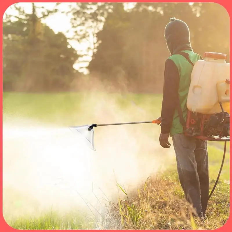 

AA89-10 Pcs Drift Guard With Flat Sprayer Nozzle Spray Shield For Most Sprayer From Drifting, Suitable For Farm Garden Lawn