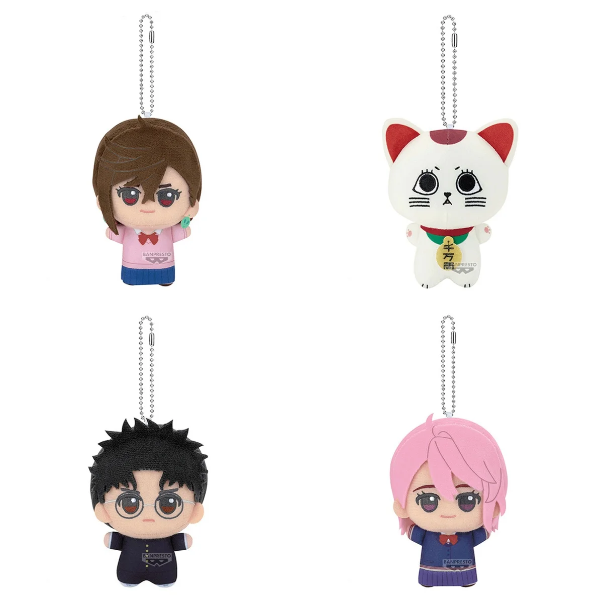 

In Stock Bandai Genuine Dandadan Okarun Turbo Granny Momo Jiji Aira Plush Toy Doll Backpack Toy Collection Gift Toy