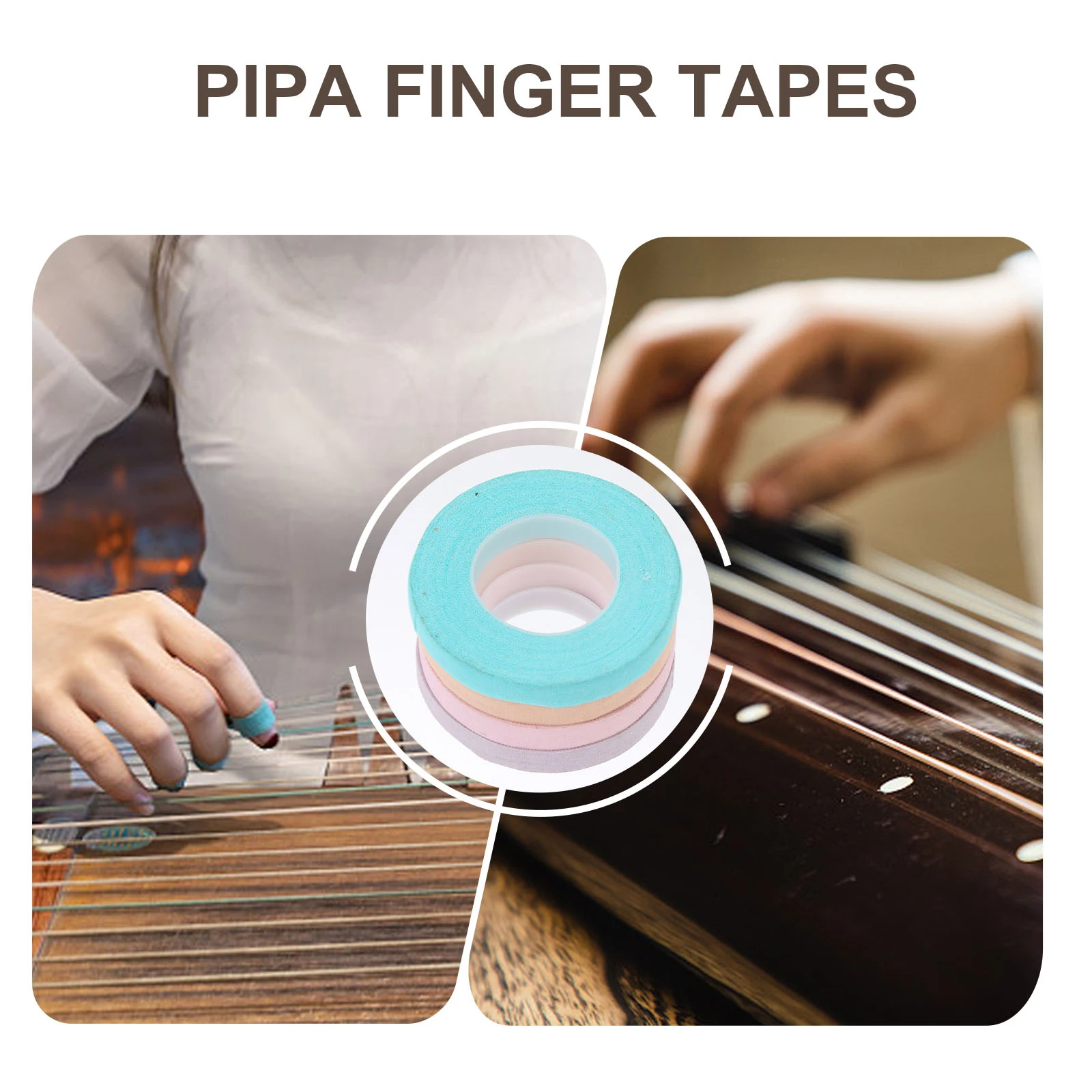 

Adhesive Tape for Chinese Guzheng Nail Finger Adhesive Tapes Breathable Tapes Pipa Finger Tape