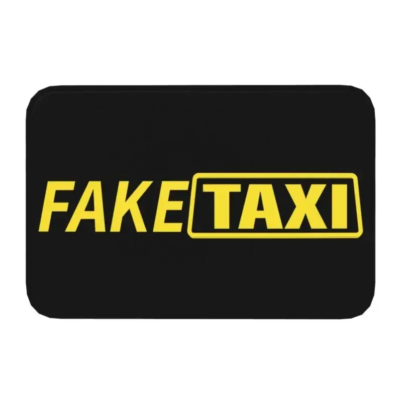 1PC Personalized Fake Taxi Doormat Mat Anti-Slip Kitchen Bath Toilet Rug Carpet 40*60cm kitchen rug