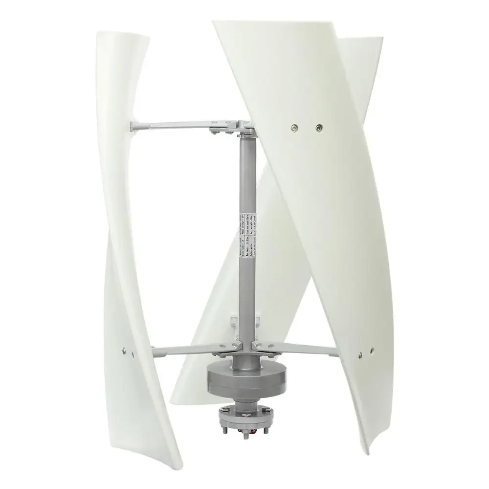 500W Vertical Axis Wind Turbine Generator Kit 12V 24V Wind Power System Efficient Clean Energy Home Lighting Low Noise Automatic