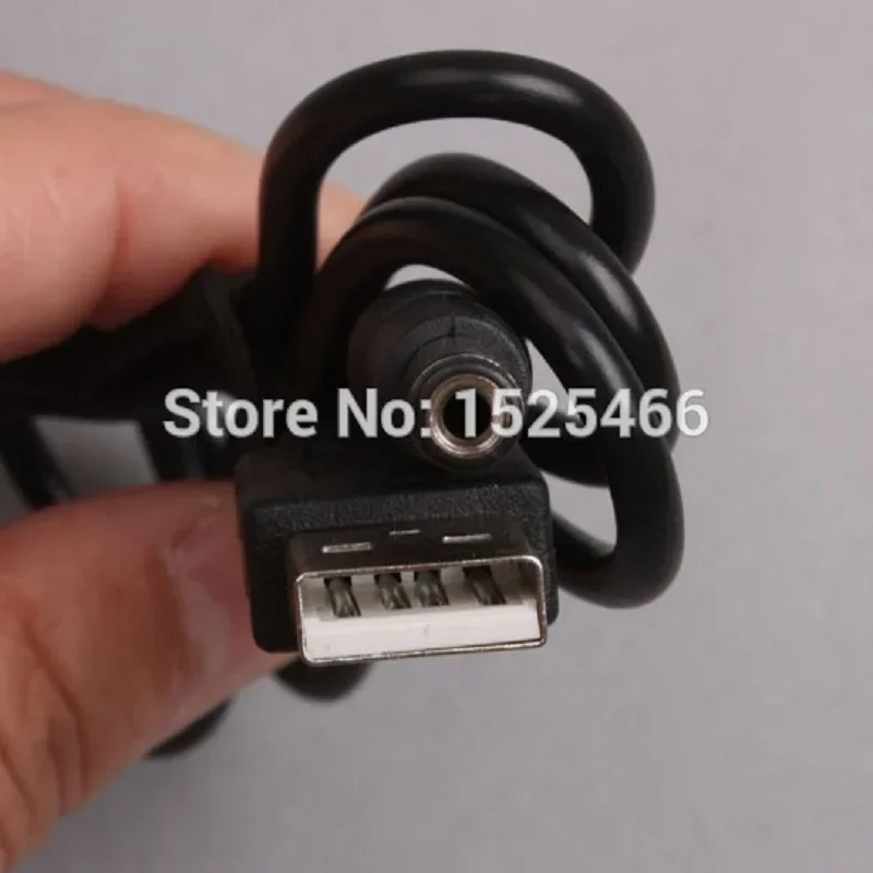 4 PCS USB to DC 5.5 2.1 Wire Connector DC Plug Supply Socket Power Cable For 5V To 12V Voltage DC Converter Module