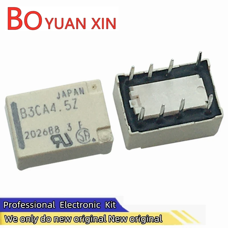 New original B3CA4.5Z relays 4.5V 4.5V 8pin 1A Two open and two closed