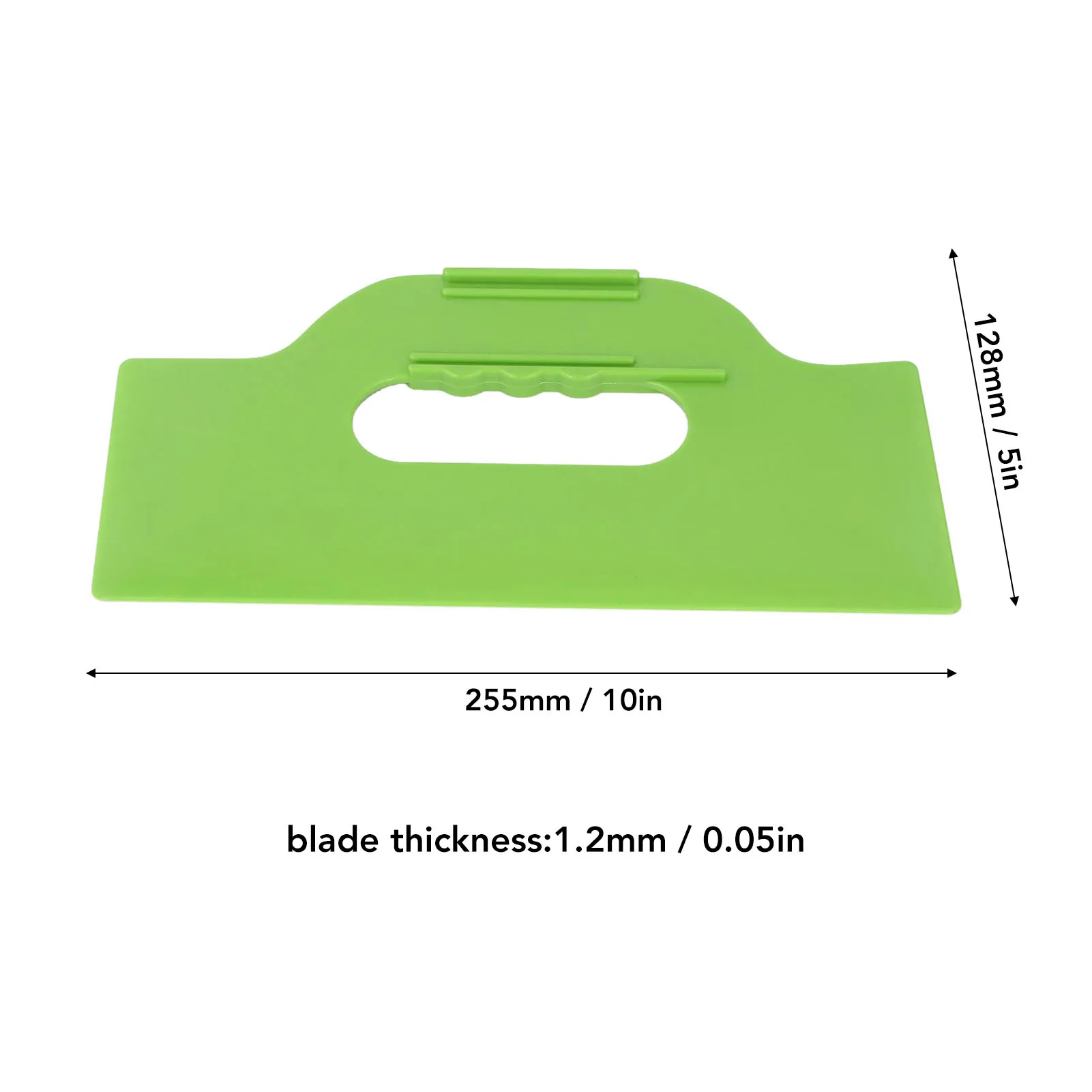 5PCS 10-Inch Flexible Plastic Putty Spatulas Paint Scraper Set for Drywall Spackling Patching And Painting