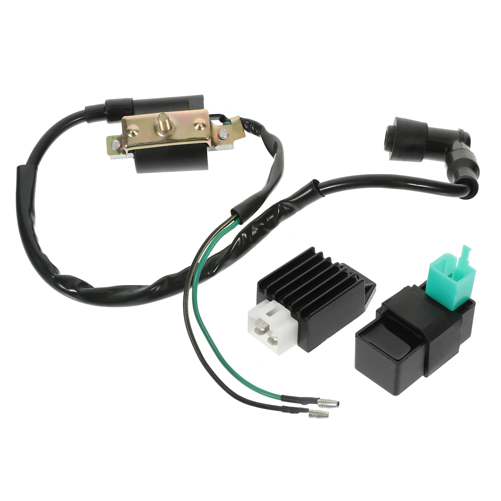 

1Set Motorcycle Voltage Stabilizer Replacement Rectifier Durable Motorbike Regulator Efficient Motorcycle Rectifier Accessory