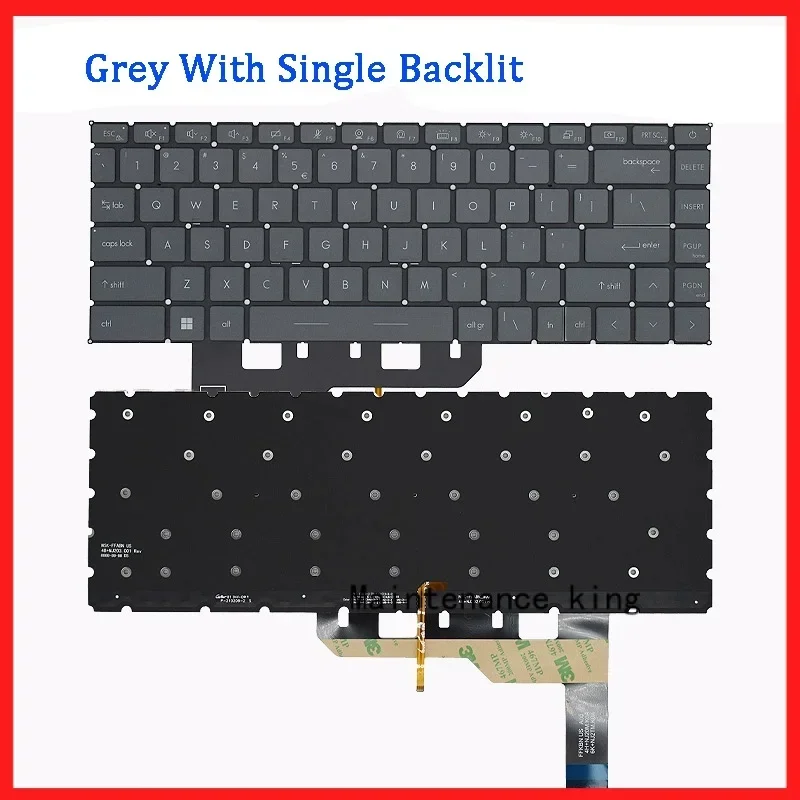 FORNew Genuine Laptop Keyboard for MSI GS66 GE66 P66 GP66 Stealth 10SD 10SF MS-16V3/1541/14C1/14C2 MS-16V1/16V2 MS-14D3/14D1/14D