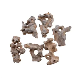 1pcs 4-6cm Natural Aquarium Decor Stone Rockery Landscaping Fish Tank Microporous Stone Good for Plants Growth