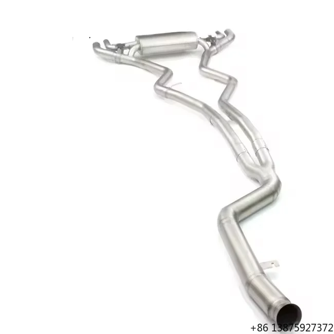 High Quality Valved Sport Exhaust System Titanium Valvetronic Muffler Exhaust Pipe Midpipe