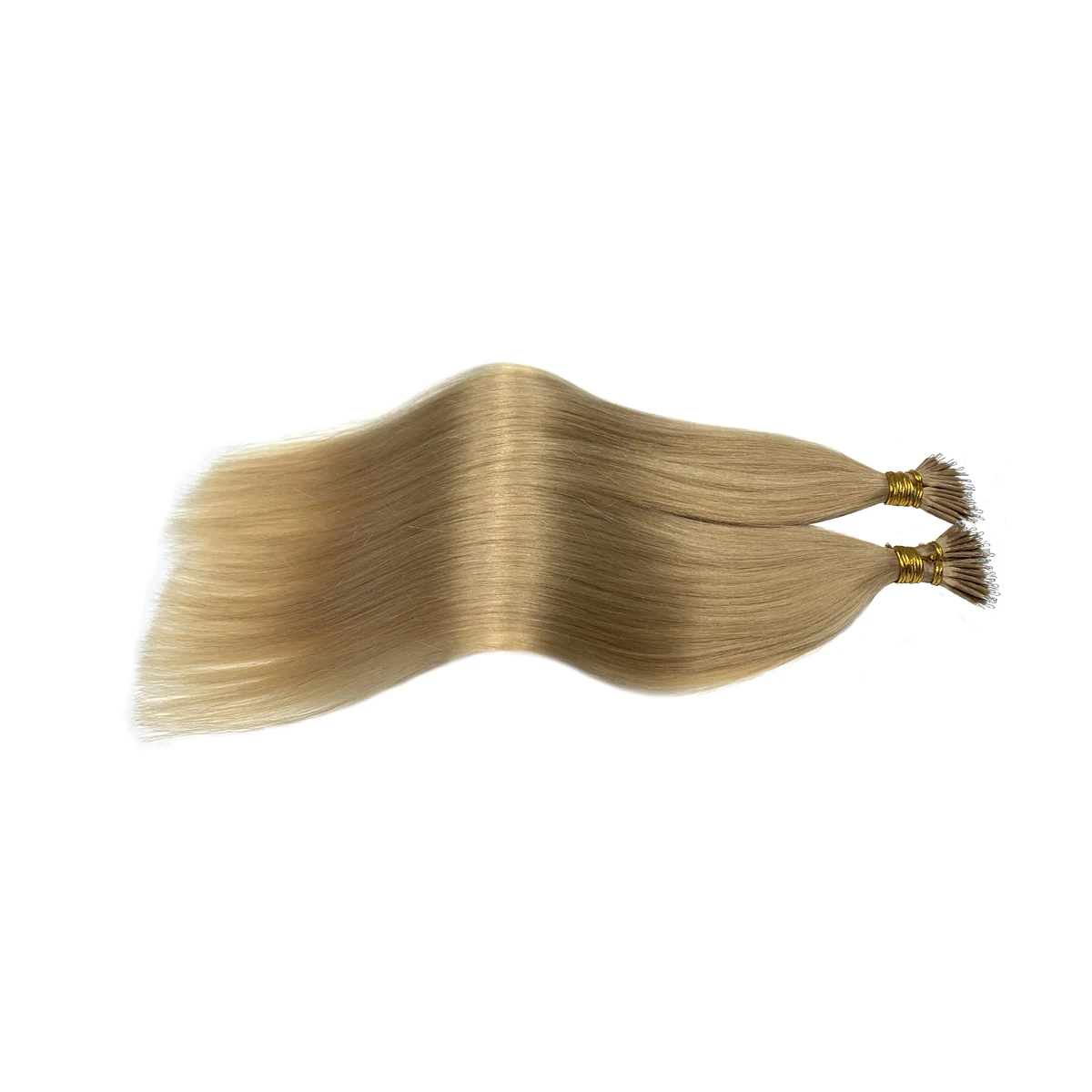 NNHAIR-anéis Nano extensões de cabelo reto, 100% cabelo humano, Remy, Micro Beads, 14in-24in, 1 G/S 50S, 36 cores