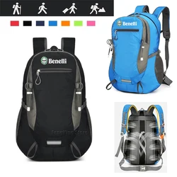 Bolsa de montanhismo para esportes ao ar livre para homens e mulheres, mochila com grande capacidade, Benelli TNT 125 TNT135 Jinpeng 40L, novo