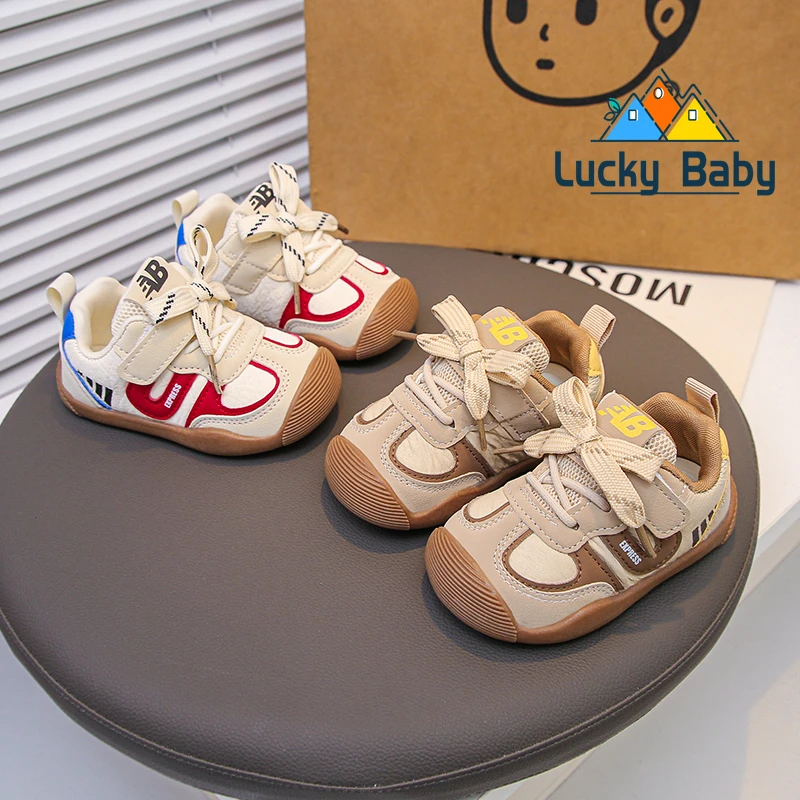 

Spring and Autumn Children Casual Sports Shoes High Quality Anti Slip Walking Shoes for Girl Boy Cute Baby Prewalker Shoes
