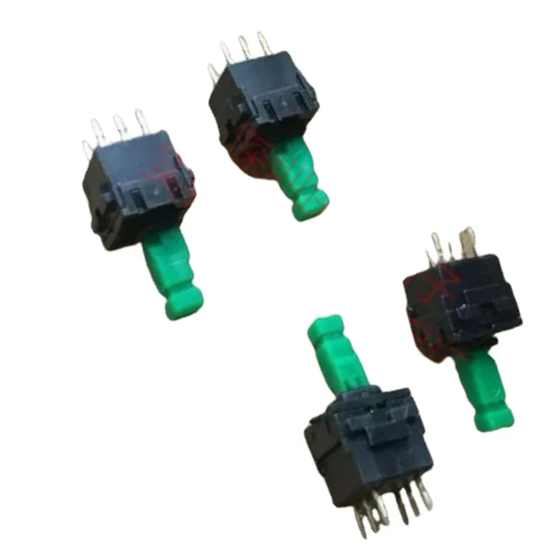 1PCS/LOTS 100% ALPS Tower-Style Self-Locking Double-Row 6-Pin Push Button Switch with Square Head and Locking Mechanism 10*10*19