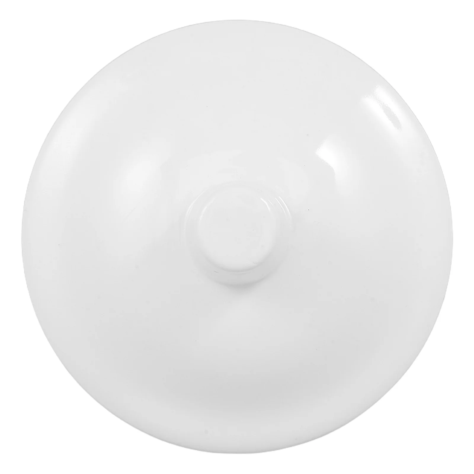 

7.3cm Porcelain Tea Lid White Ceramic Replacement Cover for Mug Cup Coffee Kettle Heat Resistant Drinkware Secure