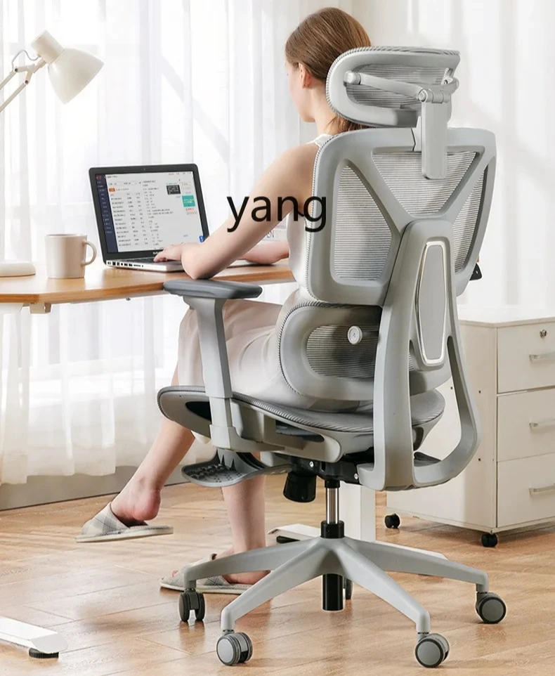 LTT Engineering  Computer Chair Home Comfortable Long-Sitting Study Desk Chair E-Sports Swivelr Office Seating