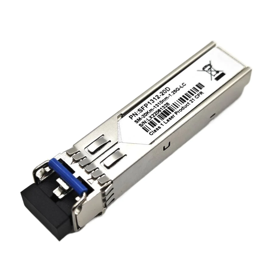 Cisco 1.25 Meraki Ubiquiti UniFi Fortinet Mikrotik d-link için GLC-LH-SMD G SFP alıcı-verici 1000Base-LX, 1310nm SMF, 10 km\'ye kadar