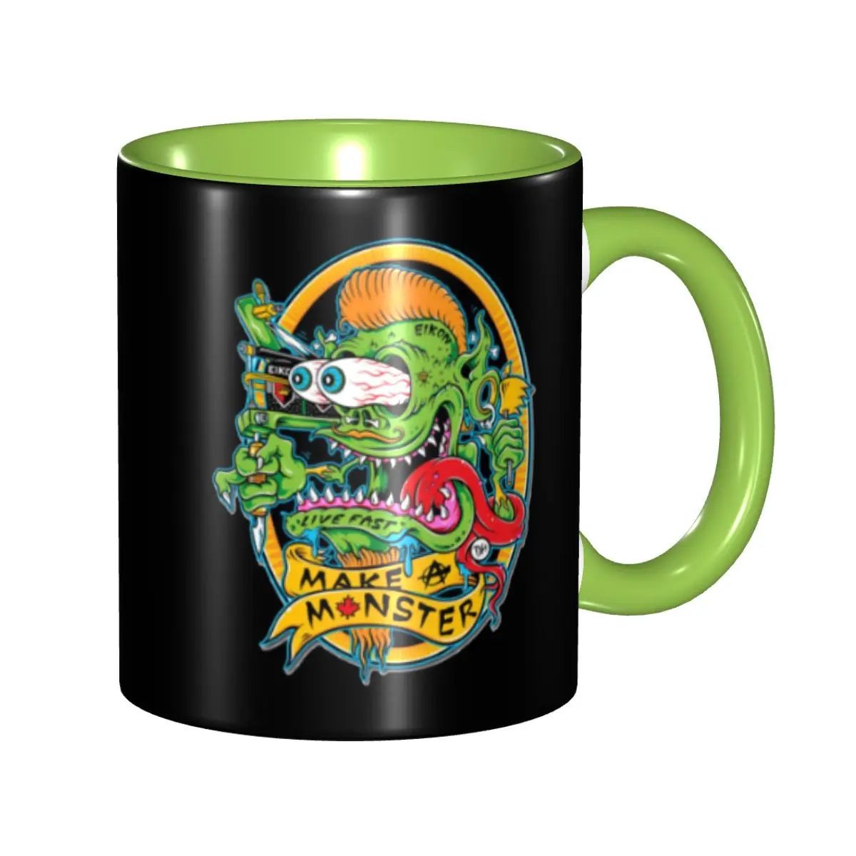 

Rat Fink Animation Anime Cartoon Mug Custom Coffee Ceramic Mug Creative Gift