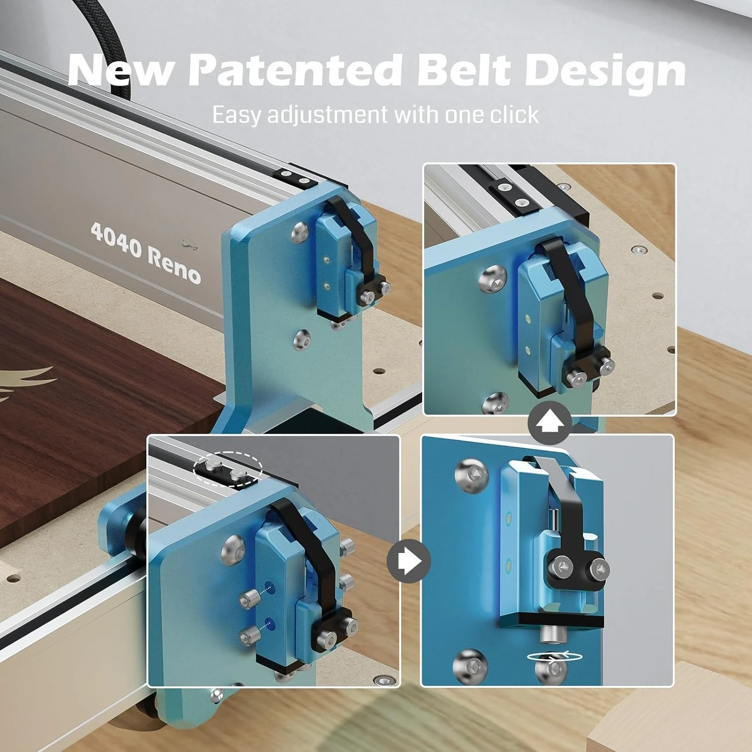 

Фрезерный станок с ЧПУ для деревообработки, акриловой резки, ременное приводное устройство, тихое движение, резак для резьбы по дереву и металлу, гравер