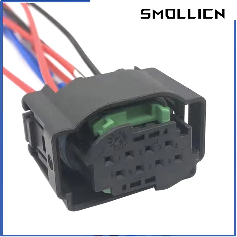 8 Pin 1-1534229-1 Automotive Lane Change Assist ACC Radar Plug Car Front Beam Harness Connector for VW Audi A4/5/6/7/8