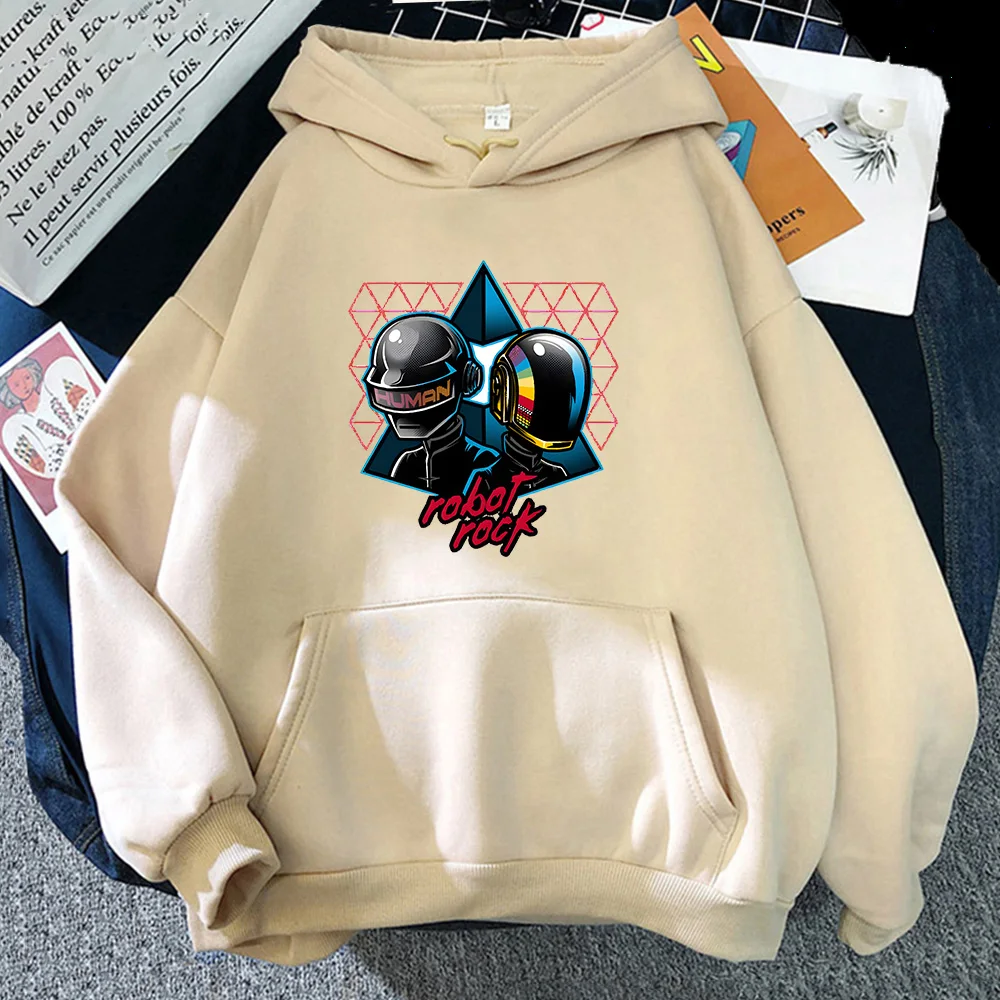 Random Access Memories Hoodies Harajuku Sweatshirts Met Lange Mouwen En Comfortabele Punkkleding Met Capuchon Moletom Retro Fleece Hoody