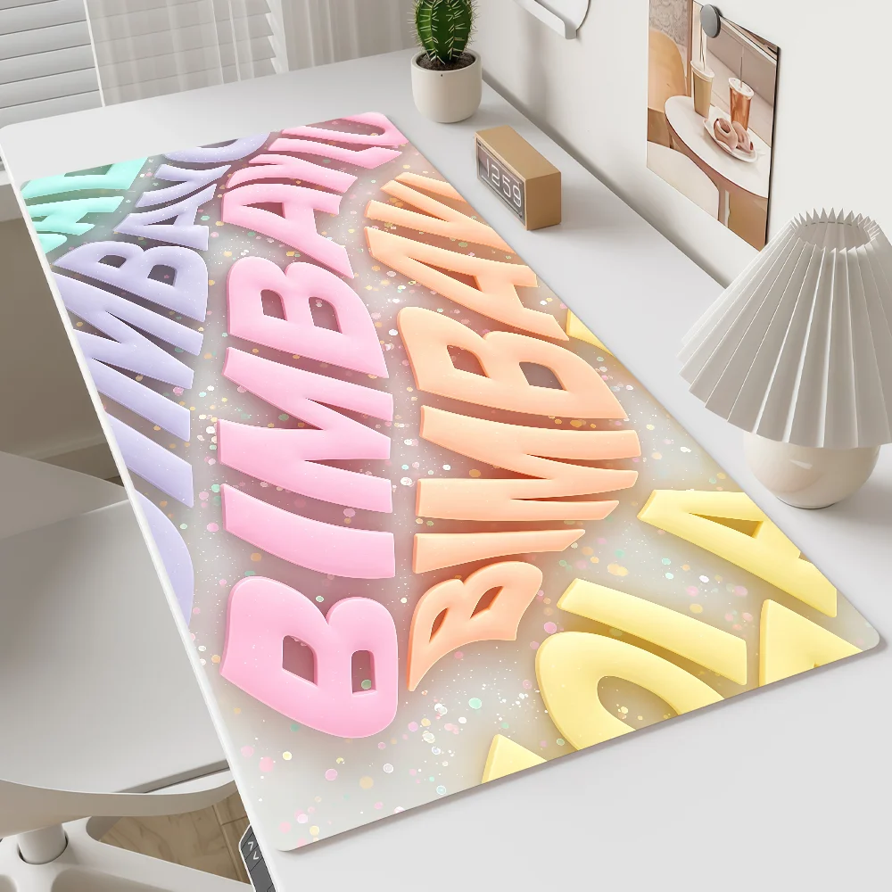 Mouse Pad MousePad Non-slip Lockedge Office Student Logo Fashion B-BIMBA Gaming Thickened Large Writing Pad Cushion