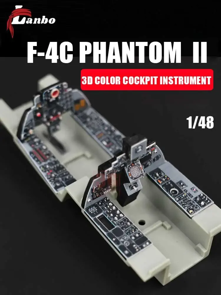 

Lanbo 3D Color Cockpit Instrument LA-48146 F-4C Phantom Adaptation Aidemei kit 1/48